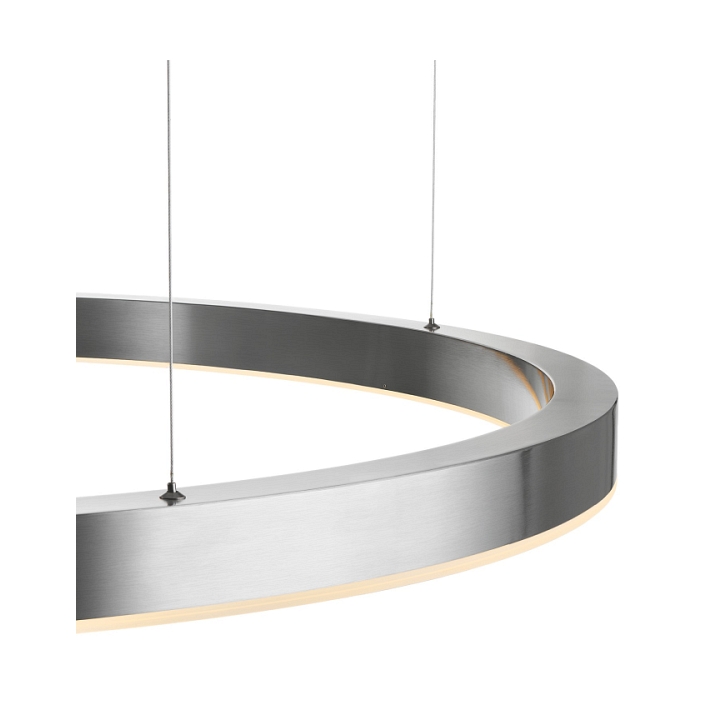 Lampa wisząca CIRCLE 120 LED nikiel szczotkowany 120 cm - Step Into Design