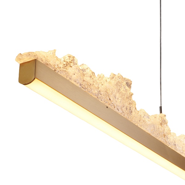 Lampa wisząca MONTANA LONG LED złota 125 cm Step Into Design