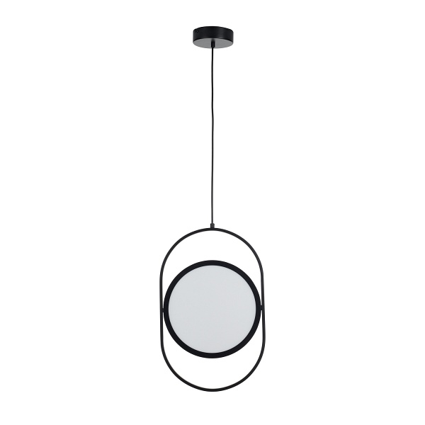 Lampa wisząca ELIPSE M LED czarna 45 cm Step Into Design
