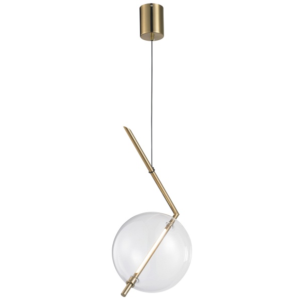 Lampa wisząca AMORE - 1 LED złota 24 cm Step Into Design