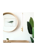 Lampa ścienna LED FLORENCE złota 86 cm - nowoczesny kinkiet dekoracyjny - Step Into Design