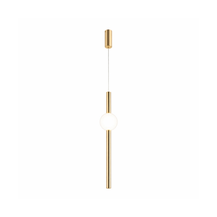 Lampa wisząca O-LINE 63 - LED, 63 cm, złoty połysk - Step Into Design