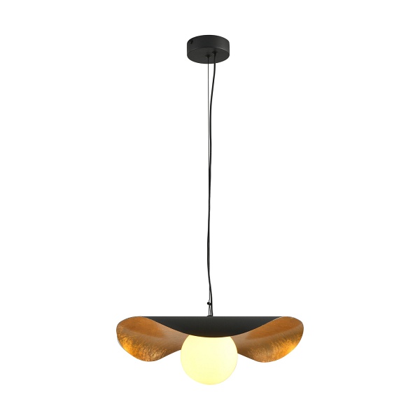 Lampa wisząca ENZO 80 cm - czarno złota Step Into Design