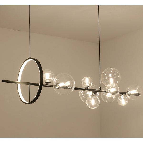 Lampa wisząca ORION LONG-120 czarna 120 cm Step Into Design