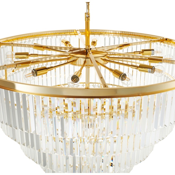 Lampa wisząca SPLENDORE złota 100 cm Step Into Design