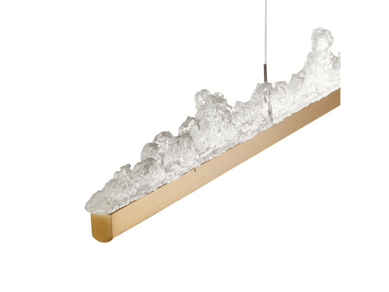 Lampa wisząca MONTANA LONG LED złota 125 cm Step Into Design