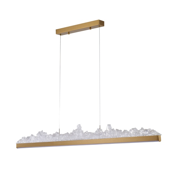 Lampa wisząca MONTANA LONG LED złota 125 cm Step Into Design