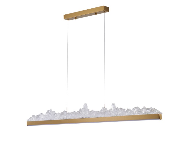 Lampa wisząca MONTANA LONG LED złota 125 cm Step Into Design