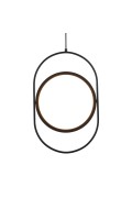 Lampa wisząca ELIPSE M LED czarna 45 cm Step Into Design