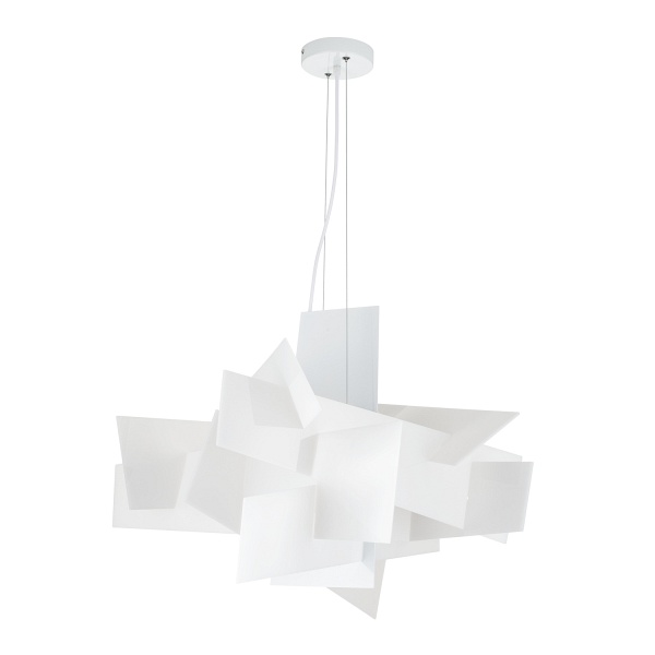 Lampa wisząca FAME biała 65 cm Step Into Design