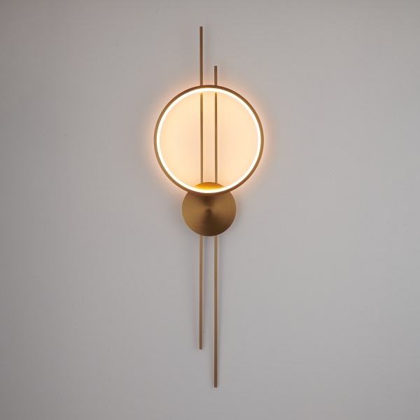 Lampa ścienna ECLIPTICA LED złota 100 cm Step Into Design
