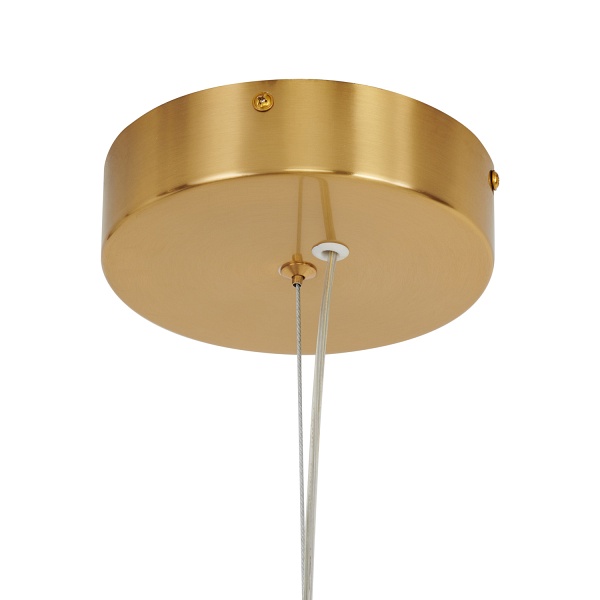 Lampa wisząca BRILLA-6 LED biało-złota 125 cm Step Into Design