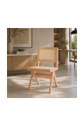 Krzesło BOHO bukowe w kolorze naturalnym - Step Into Design
