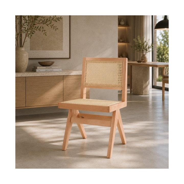Krzesło BOHO bukowe w kolorze naturalnym - Step Into Design
