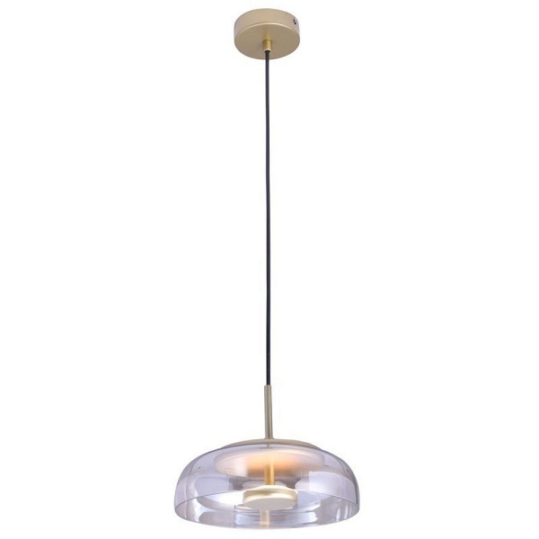 Lampa wisząca DISCO LED złota 23 cm Step Into Design