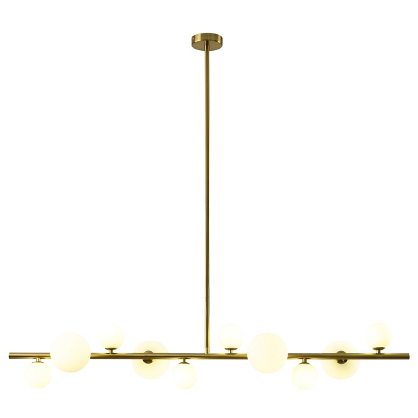 Lampa wisząca MILKY DROP złota 120 cm Step Into Design