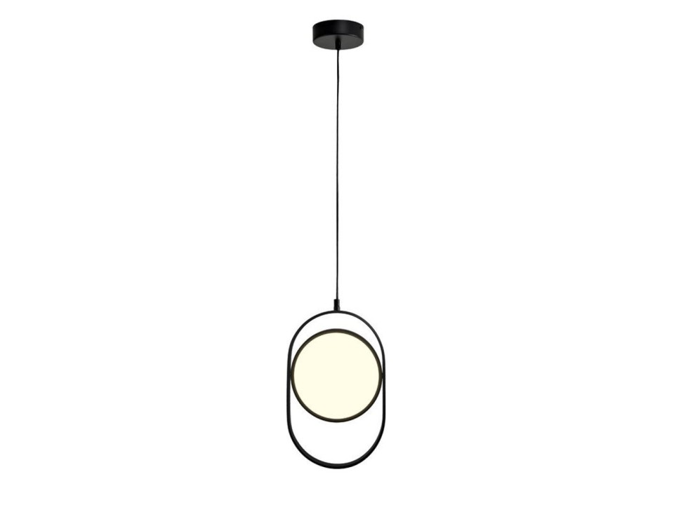 Lampa wisząca ELIPSE M LED czarna 45 cm Step Into Design