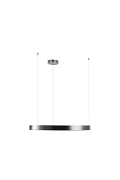 Lampa wisząca CIRCLE 80 cm - LED, ring tytanowy - Step Into Design