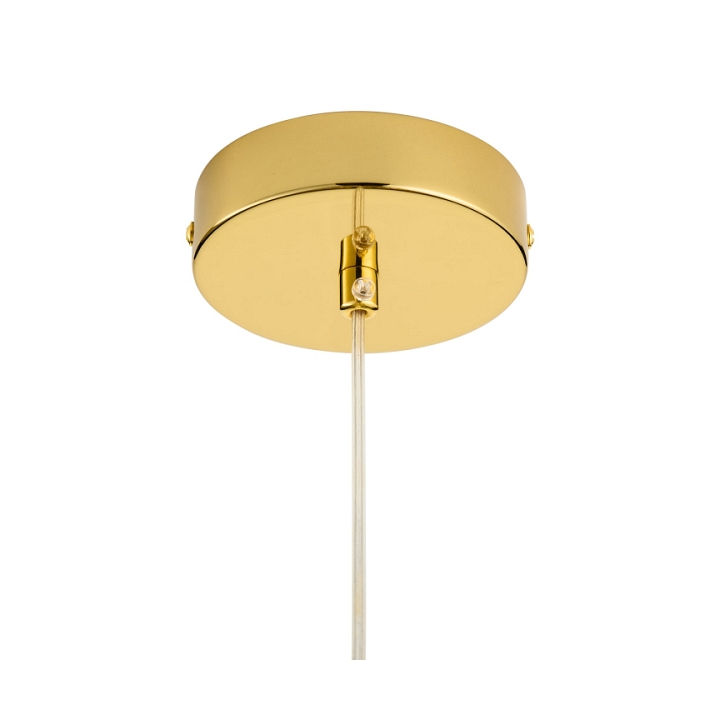 Lampa wisząca MONETTI 40 cm - złota, dekoracyjna - Step Into Design
