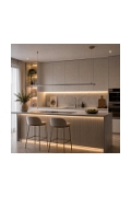 Lampa wisząca BEAM-80 LED - tytanowa oprawa liniowa - Step Into Design
