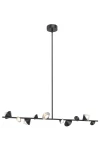 Lampa wisząca CONE LED czarna 130 cm Step Into Design
