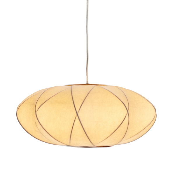 Lampa wisząca SILK X-shape biała 40 cm Step Into Design