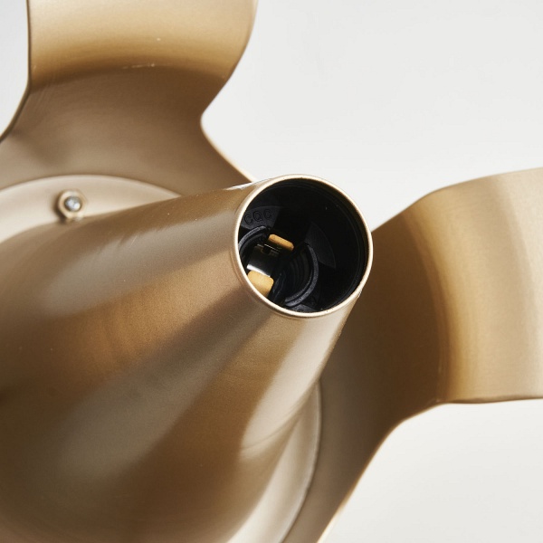 Lampa stołowa FATA transparentno złota 35 *46 cm Step Into Design