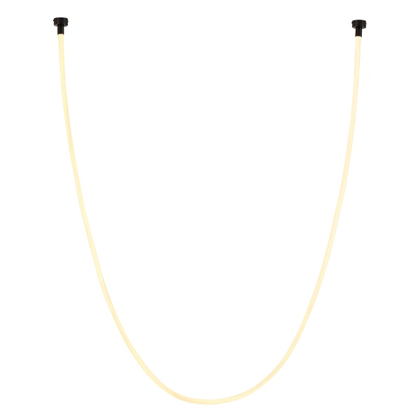 Lampa wisząca SNAKE LED wąż ledowy czarna 400 cm Step Into Design