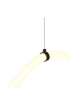 Lampa wisząca SNAKE LED wąż ledowy czarna 400 cm Step Into Design