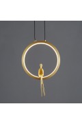 Lampa wisząca AMICI led złota 27 cm Step Into Design