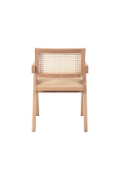 Krzesło BOHO drewniane w kolorze naturalnym z podłokietnikami - Step Into Design