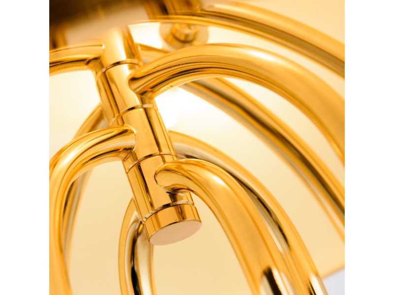 Lampa stołowa DOLCE VITA czarno złota 60 cm Step Into Design