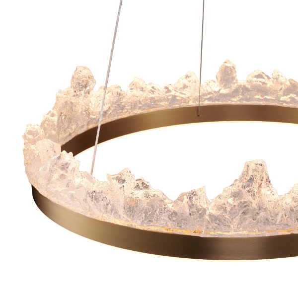 Lampa wisząca MONTANA LED złota 60 cm Step Into Design