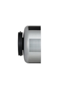 Lampa ścienna DONUT 18 cm - LED, szkło, szaro-złota - Step Into Design