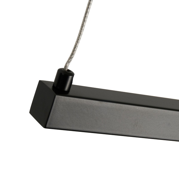 Lampa wisząca BEAM-120 LED - czarna oprawa liniowa Step Into Design