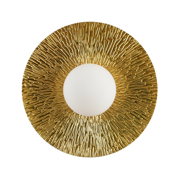 Lampa ścienna SUN L złota 40 cm Step Into Design