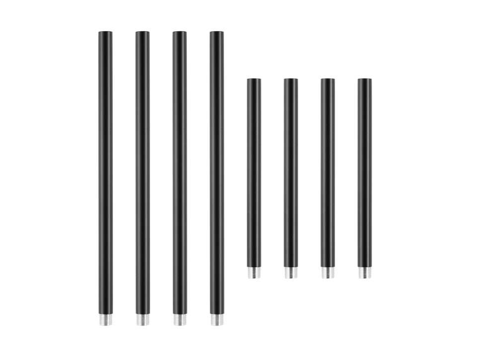 Lampa wisząca CLEX - 6P LED czarna 100 cm Step Into Design