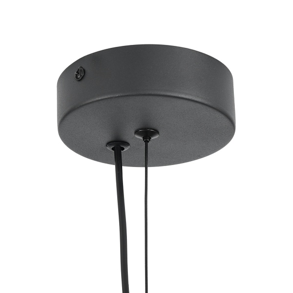 Lampa wisząca ENZO czarno złota 40 cm Step Into Design