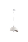 Lampa wisząca STONE biała 30 cm Step Into Design