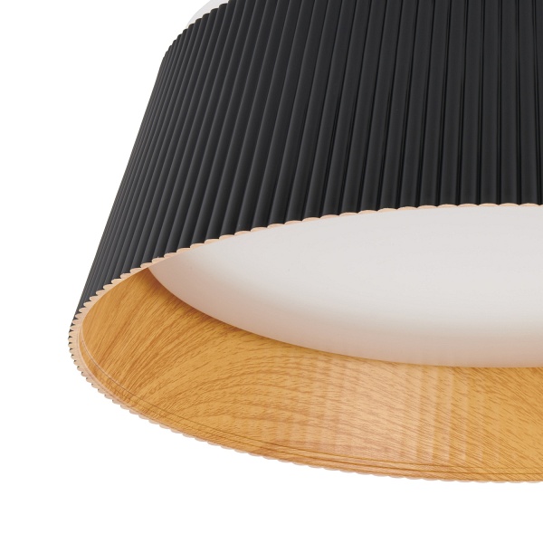 Plafon sufitowy FRILL LED czarny 45 cm Step Into Design