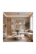 Lampa wisząca CIRCLE 40 cm LED, ring nikiel szczotkowany - Step Into Design