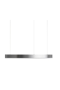Lampa wisząca CIRCLE 120 LED nikiel szczotkowany 120 cm - Step Into Design