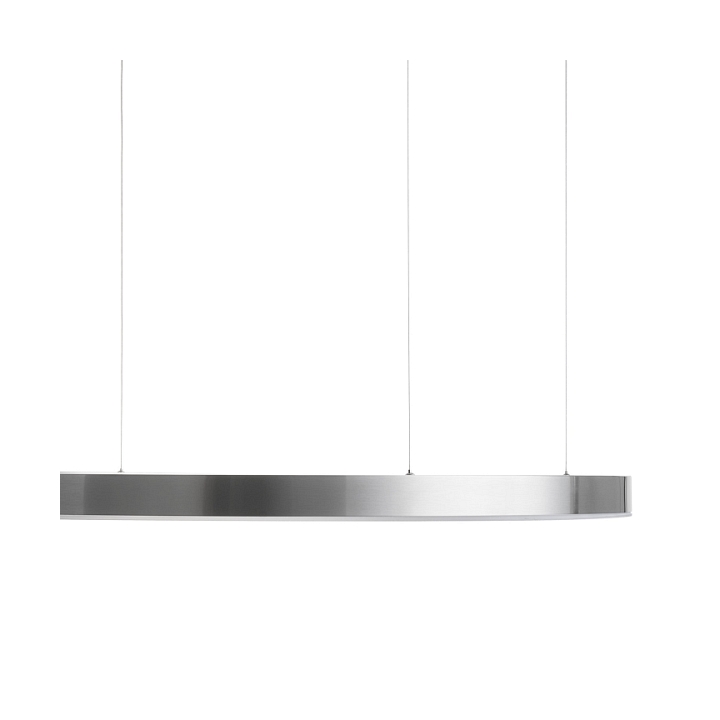 Lampa wisząca CIRCLE 120 LED nikiel szczotkowany 120 cm - Step Into Design