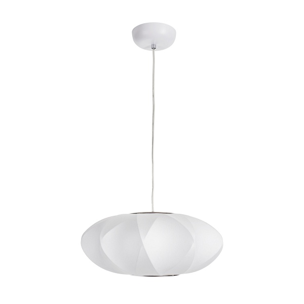 Lampa wisząca SILK X-shape biała 40 cm Step Into Design