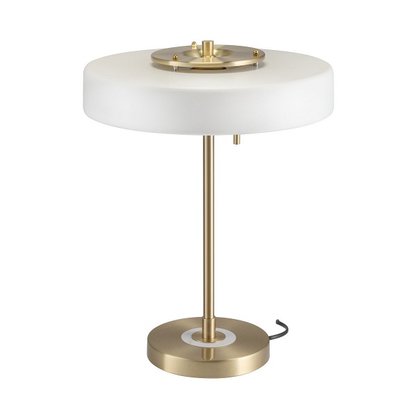 Lampa stołowa ARTDECO biało - złota Step Into Design