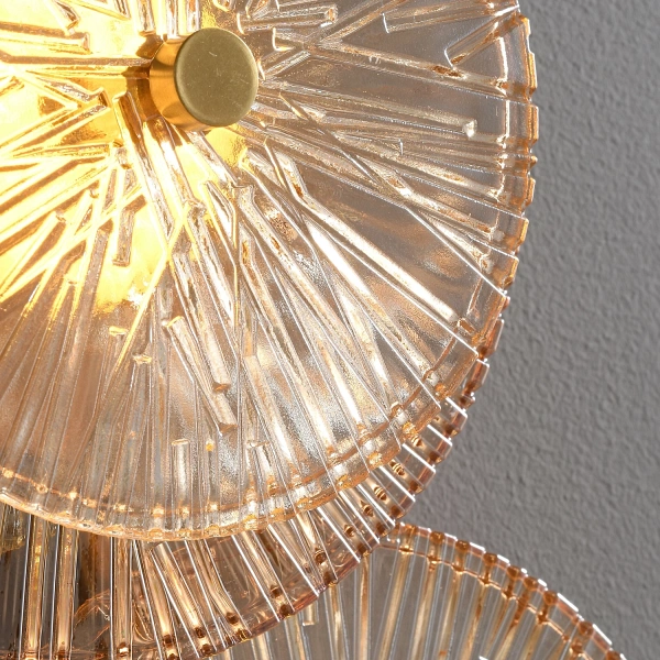 Lampa ścienna LUXIO-4 LED bursztynowa 32 cm Step Into Design