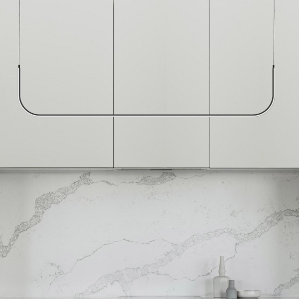 Lampa wisząca MINIMA-1 LED czarna 80 cm Step Into Design