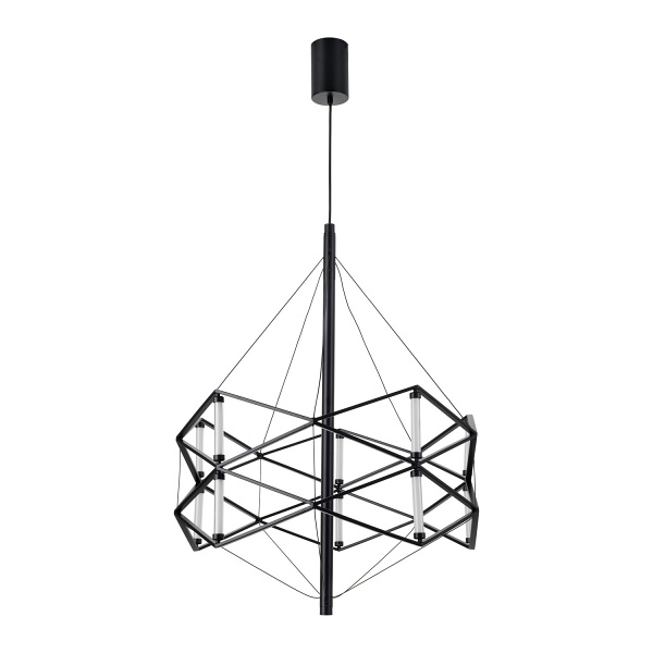 Lampa wisząca SPACE LED czarna 60 cm Step Into Design