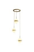 Lampa wisząca SFERA-3 LED złota 50 cm Step Into Design