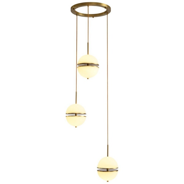 Lampa wisząca SFERA-3 LED złota 50 cm Step Into Design